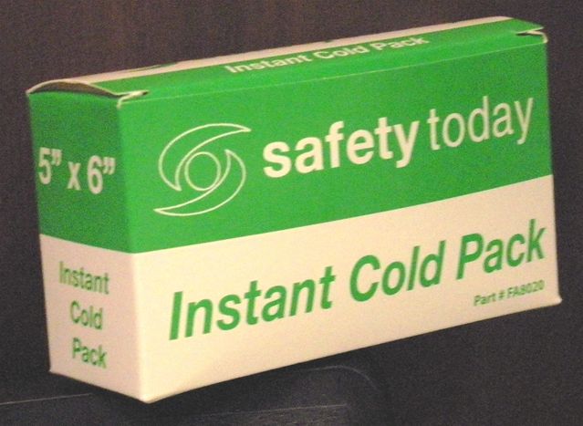 Instant cold pack, 5